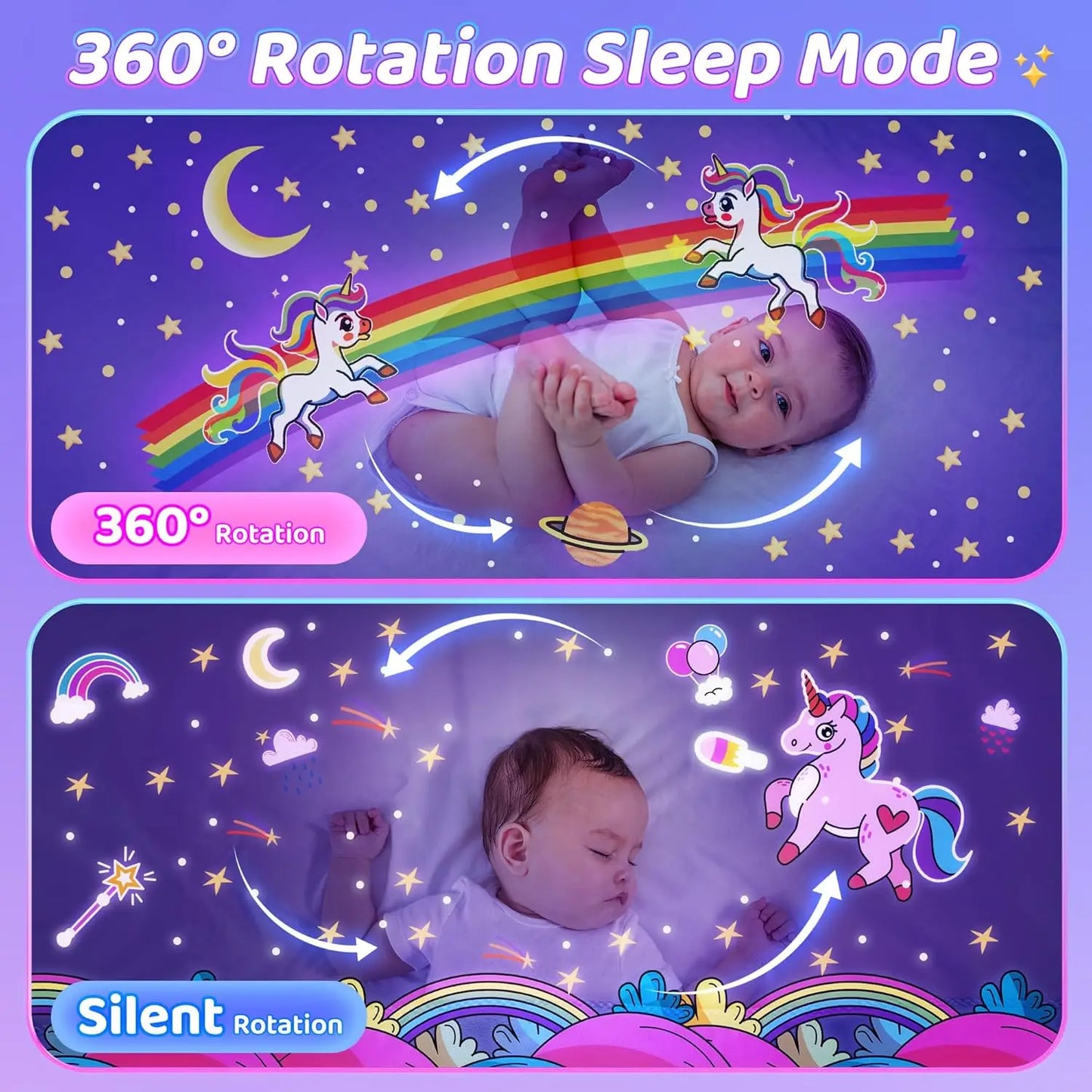 Night Light Projector for Kids – Create a Magical Space-Themed Atmosphere!