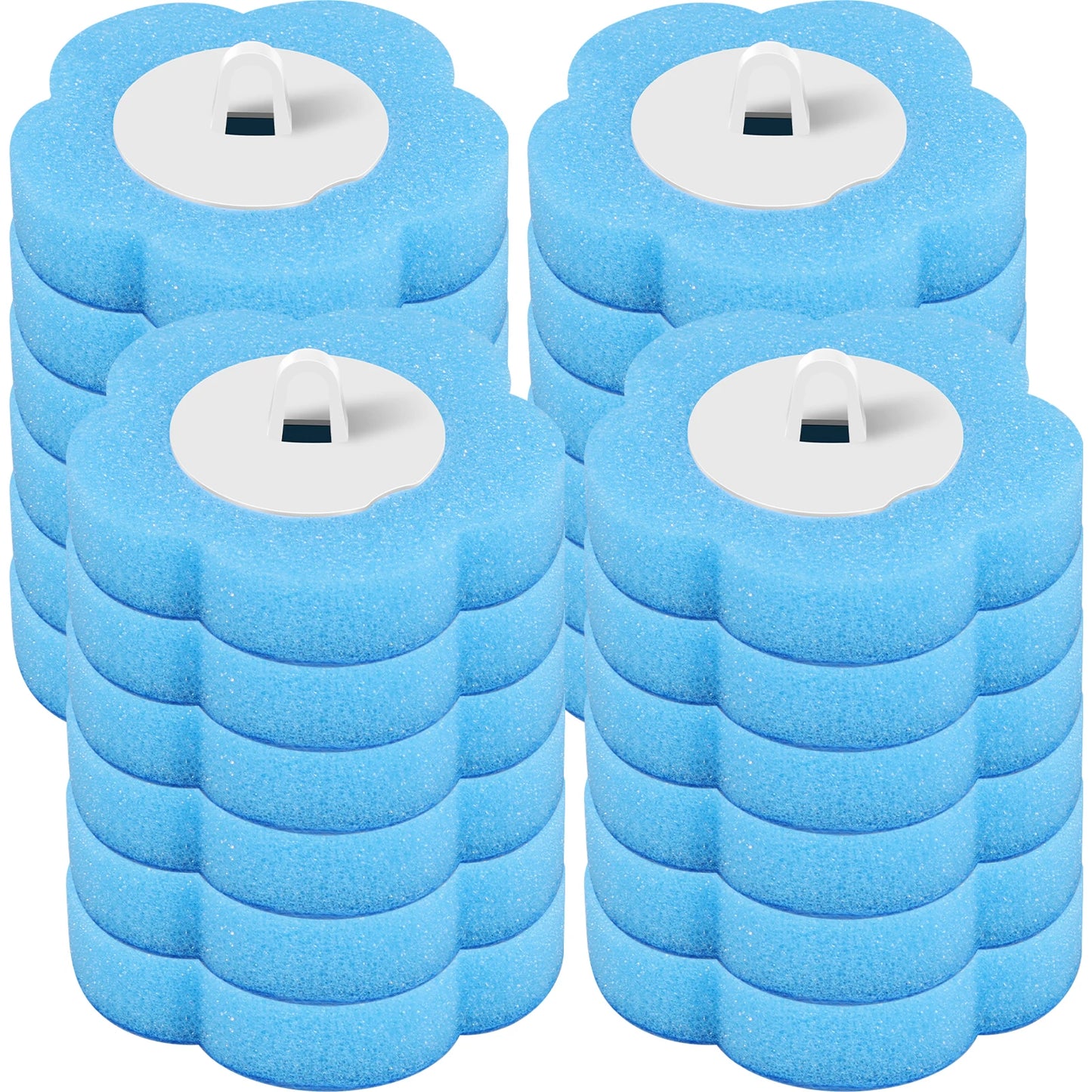 18/36 Pcs Toilet Brush Cleaning Kit with Long Handle – The Ultimate Bathroom Cleaning Solution!