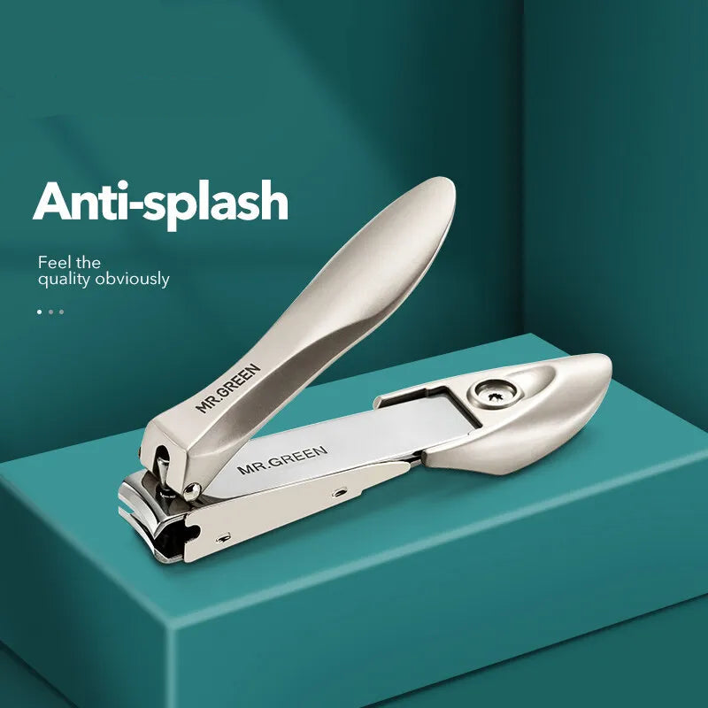 Anti-Splash Nail Clippers – Precision Cutting, Zero Mess!