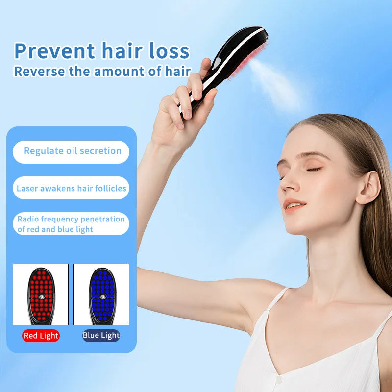 Electric Spray Massage Comb – Revitalize Your Hair and Scalp!