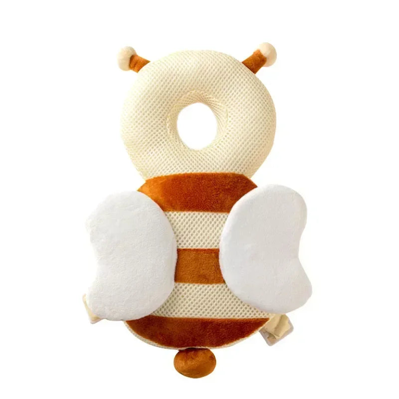 Baby Head Protector – Soft Safety Cushion (Bee/Cartoon) – Toddler Anti-Bump Hat (1-3 Years)