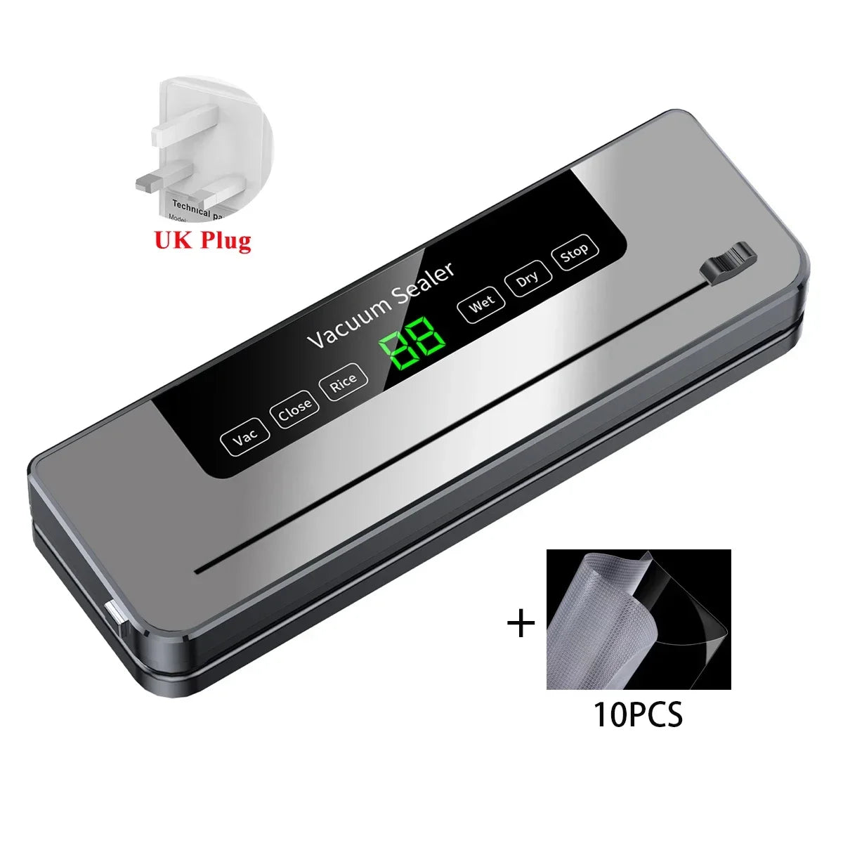Electric Vacuum Sealer – Keep Food Fresh Longer!