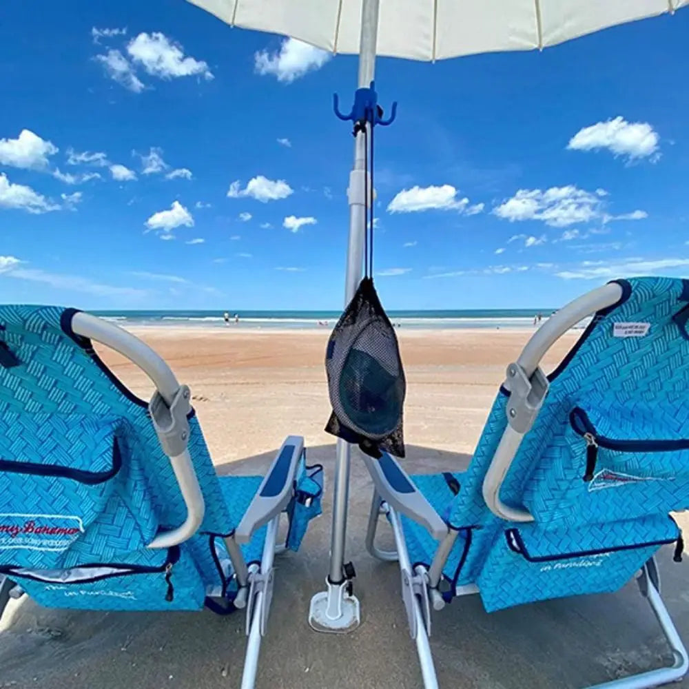 Portable 4-Hook Umbrella Hanger – Hang Bags, Towels & More!
