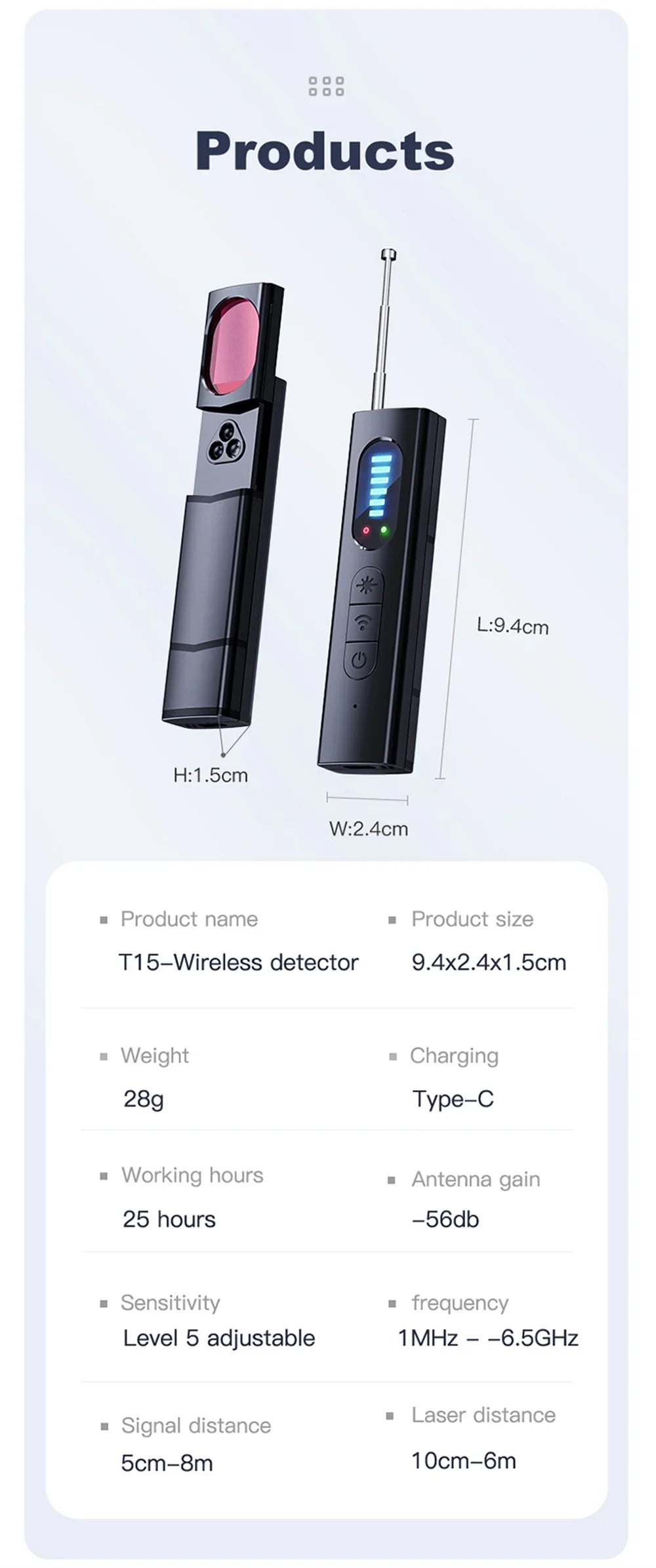 Hidden Camera Detector & Anti-Spy Scanner – Protect Your Privacy with Advanced Security Technology