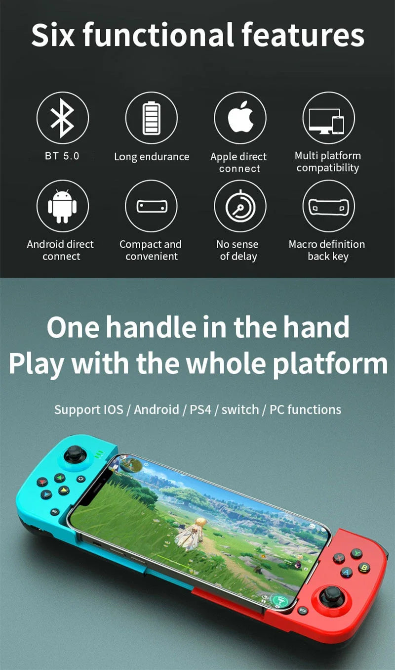 Wireless BT 5.0 Game Controller – Level Up Your Gaming!