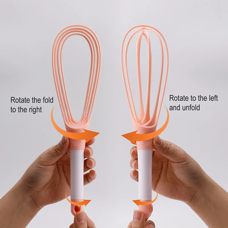 2-in-1 Twist Whisk – The Ultimate Collapsible Kitchen Tool