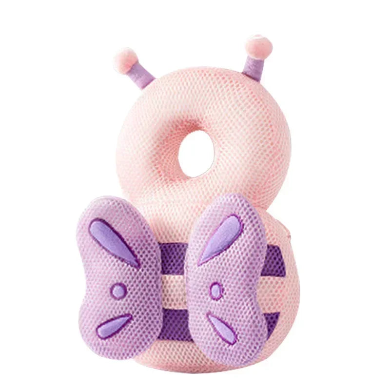 Baby Head Protector – Soft Safety Cushion (Bee/Cartoon) – Toddler Anti-Bump Hat (1-3 Years)
