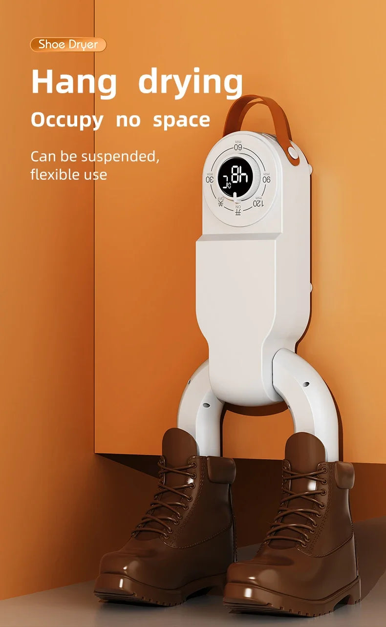 Intelligent Timer Shoe Dryer 2025– Quick Drying, Deodorizing, and Sterilizing for Fresh, Warm Shoes!