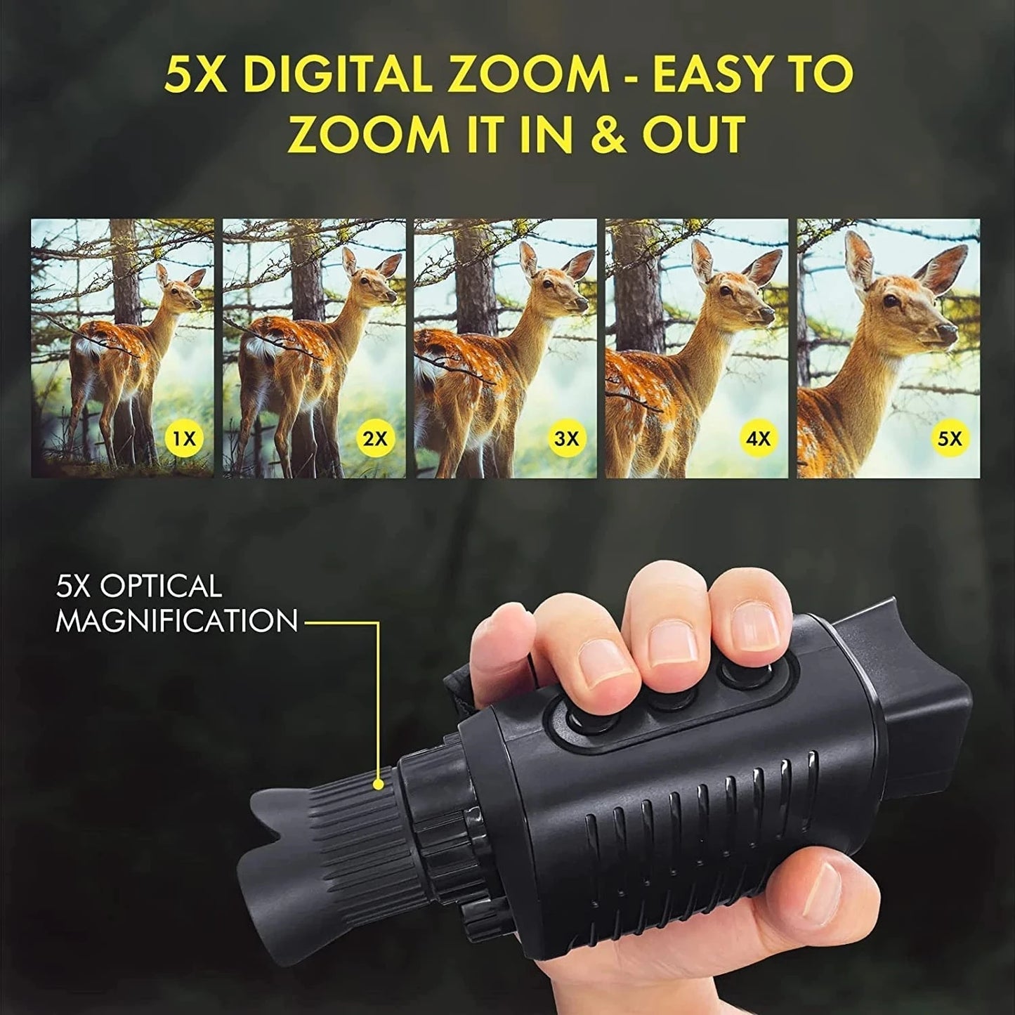 Monocular Night Vision Device – See in the Dark Like Never Before