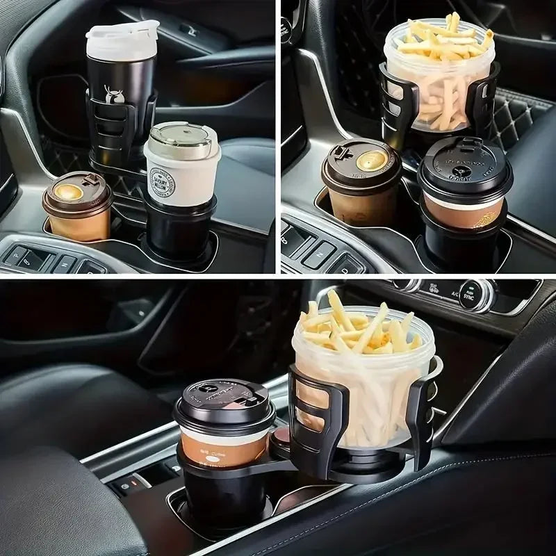 Car Cup Holder Expander – Organize, Adapt, and Simplify Your Drive!