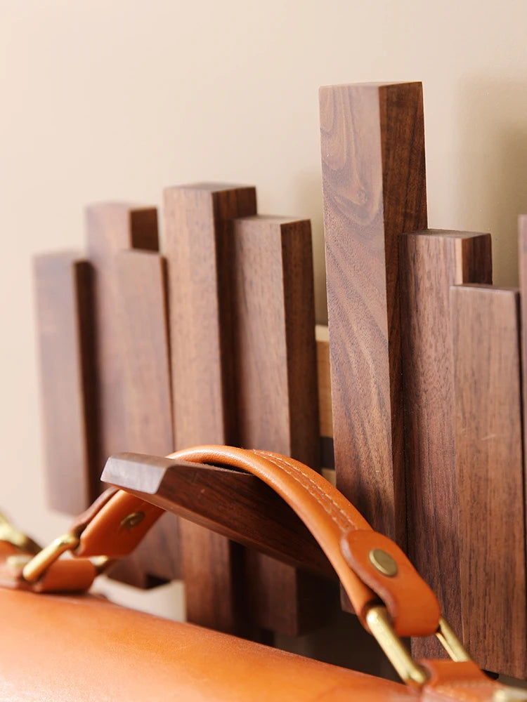 Walnut Wooden Clothes Hook – Stylish & Functional Storage!