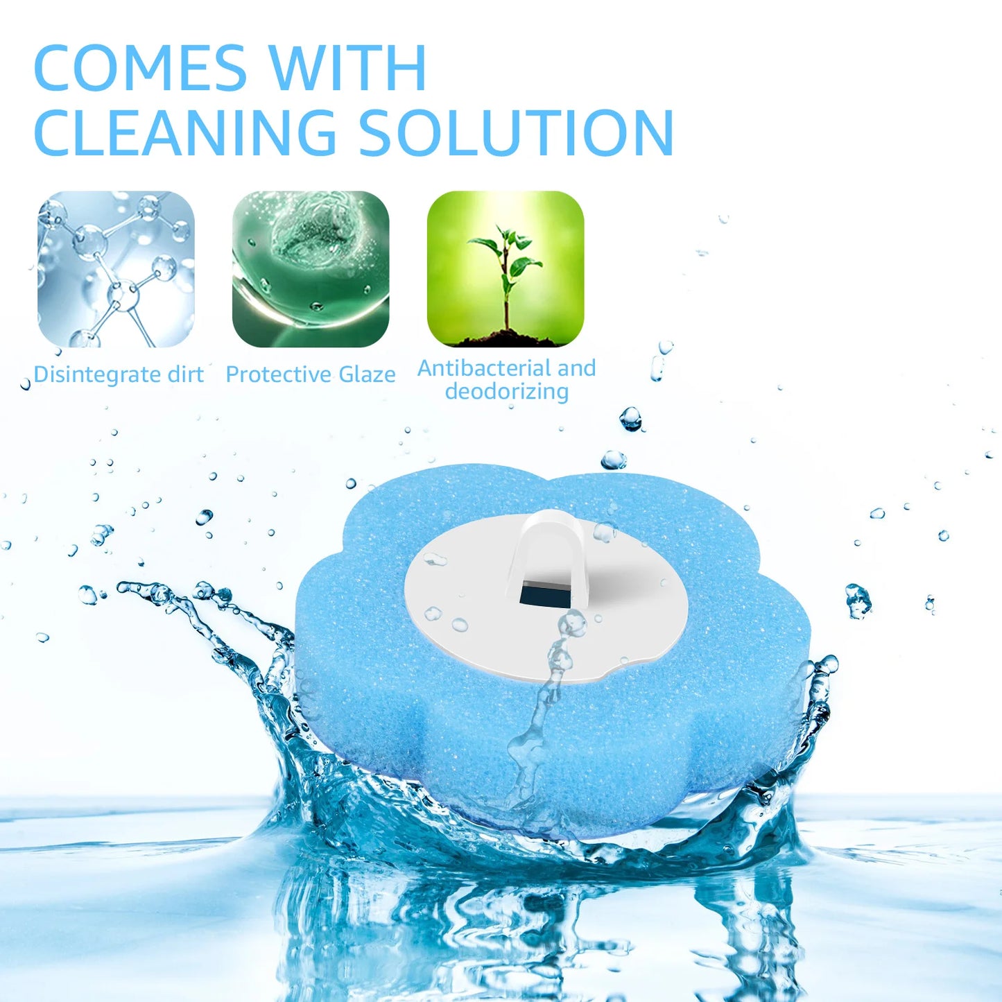 18/36 Pcs Toilet Brush Cleaning Kit with Long Handle – The Ultimate Bathroom Cleaning Solution!