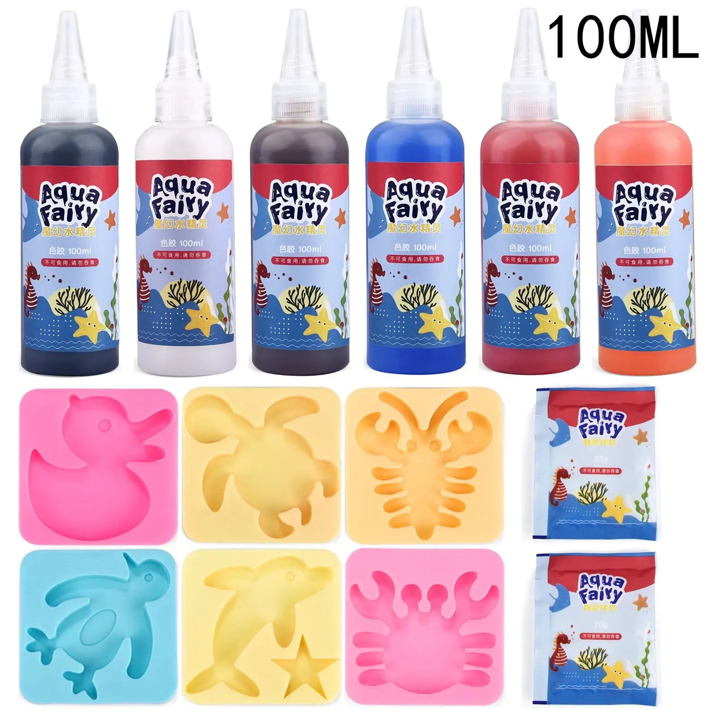 DIY Fairy Magic Water Elf Ocean Mold Kit – Create Your Own Magical Underwater World!