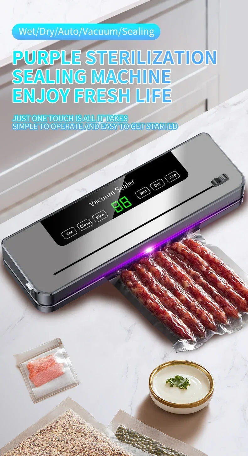 Electric Vacuum Sealer – Keep Food Fresh Longer!