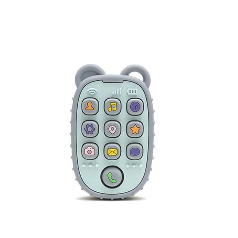 Baby Teething Mittens – BPA-Free Silicone Teether Gloves (Bear Design)