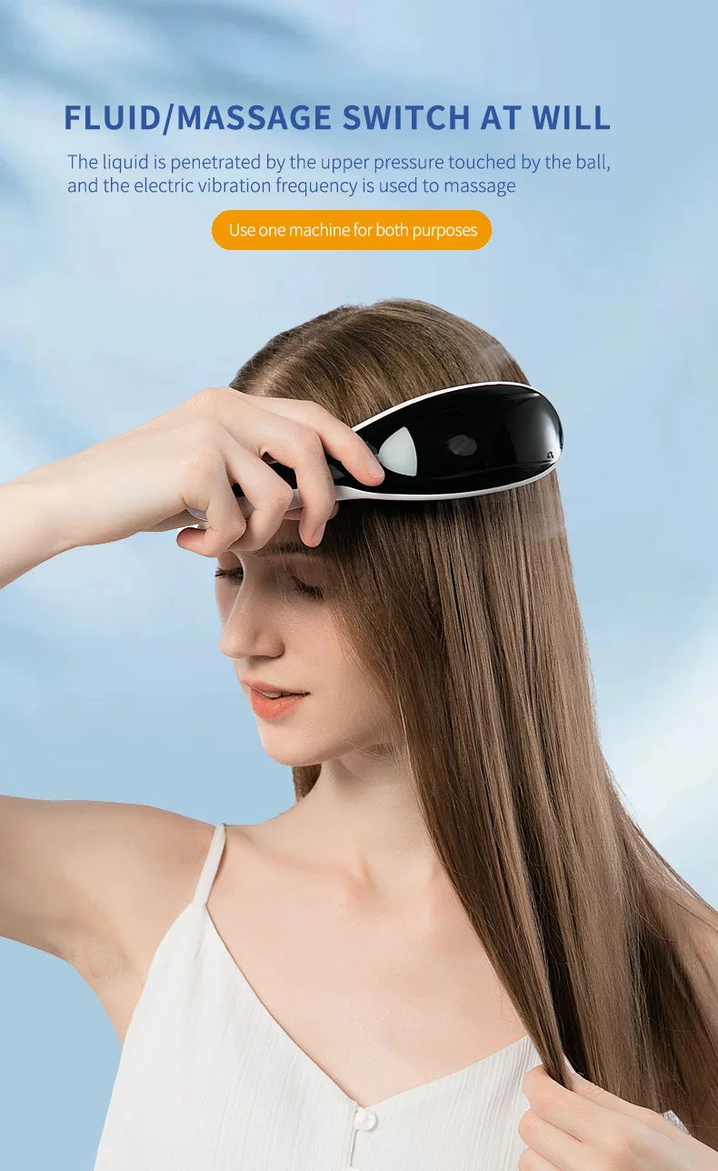 Electric Spray Massage Comb – Revitalize Your Hair and Scalp!