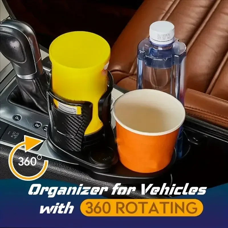 Car Cup Holder Expander – Organize, Adapt, and Simplify Your Drive!