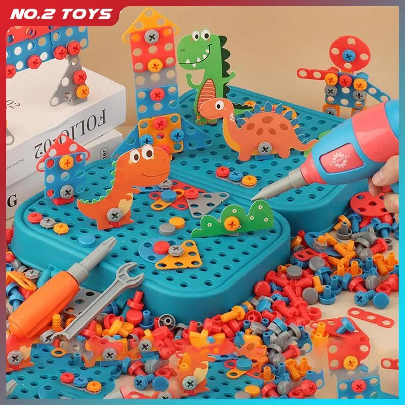 Pretend Play Toolbox 3D Puzzle – Build, Learn, and Play!