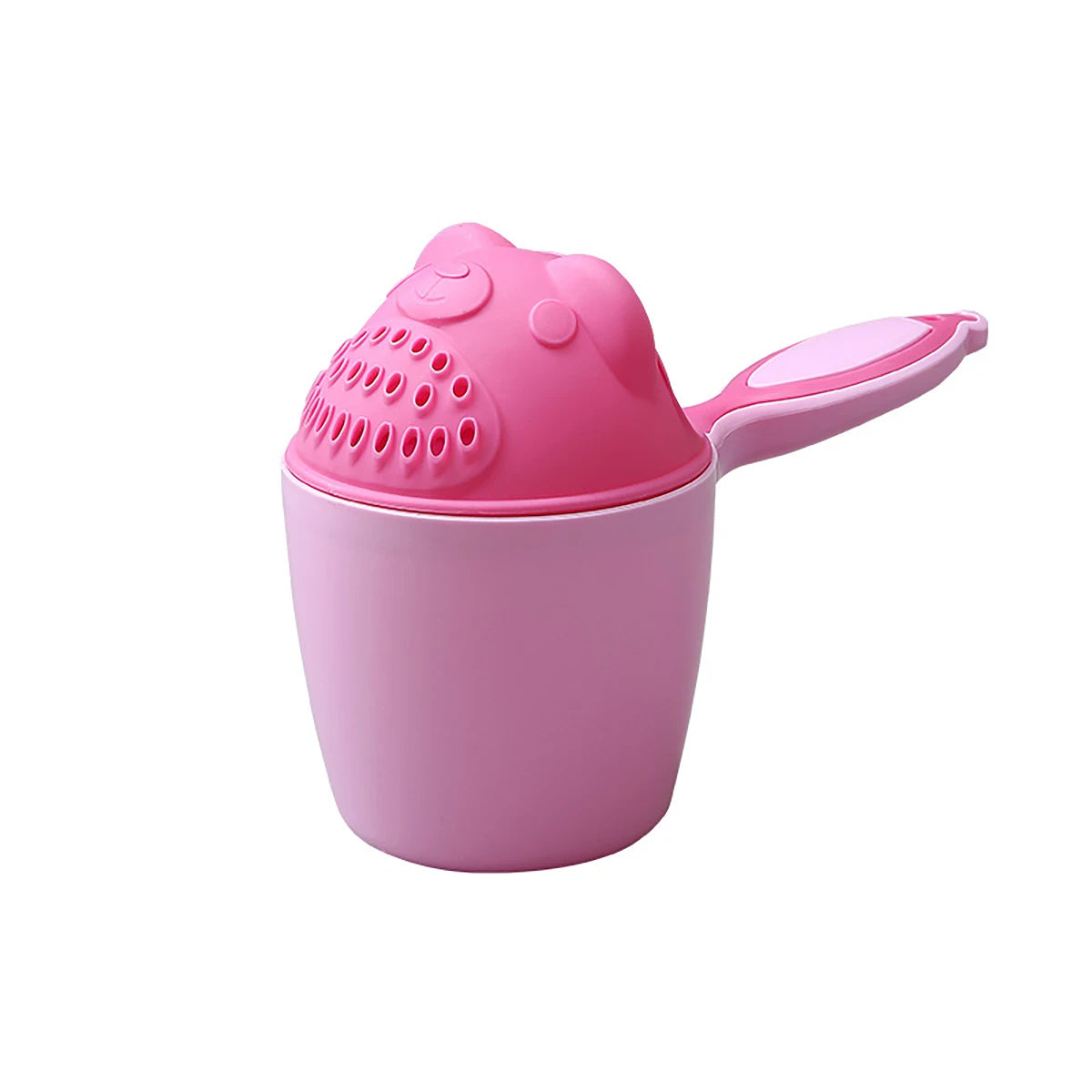Animal Shampoo Cup – Splash-Free Baby Hair Washing Hat (Whale/Elephant