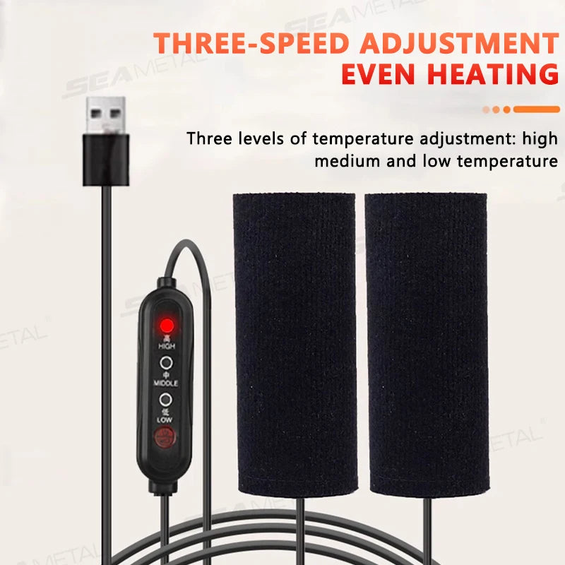 USB Motorcycle Handlebar Heater – Stay Warm and Comfortable on Winter Rides!
