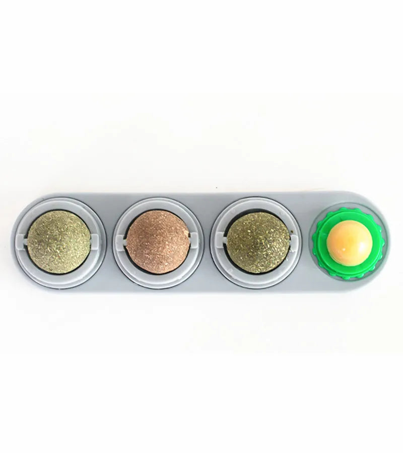 Catnip & Silvervine Dental Balls – Healthy Teeth Cleaning + Playtime in One!