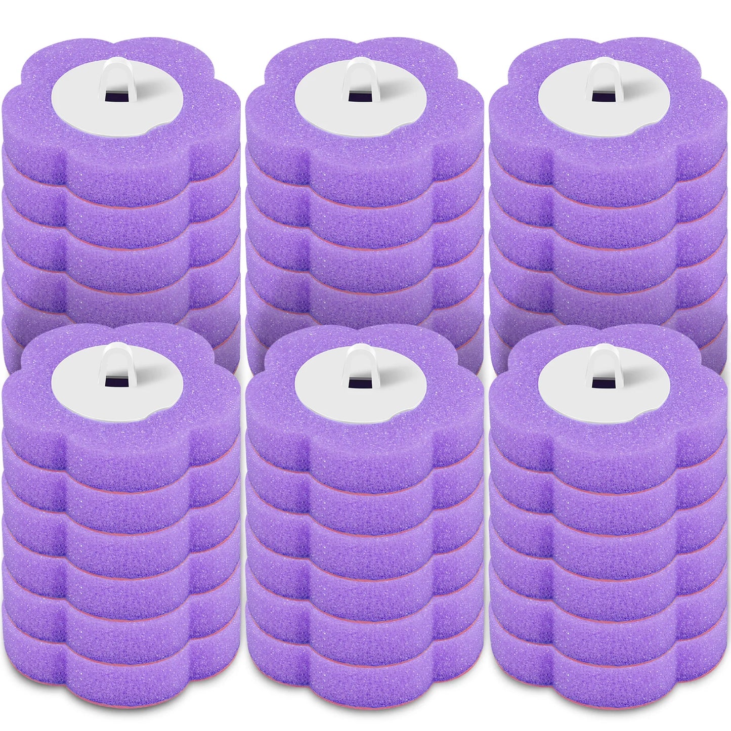 18/36 Pcs Toilet Brush Cleaning Kit with Long Handle – The Ultimate Bathroom Cleaning Solution!