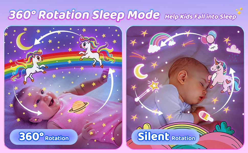 Night Light Projector for Kids – Create a Magical Space-Themed Atmosphere!