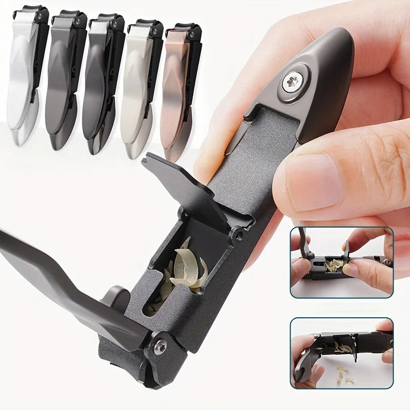 Professional Self-Collecting Nail Clippers – No Mess, Just Precision!