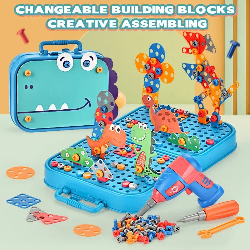 Pretend Play Toolbox 3D Puzzle – Build, Learn, and Play!
