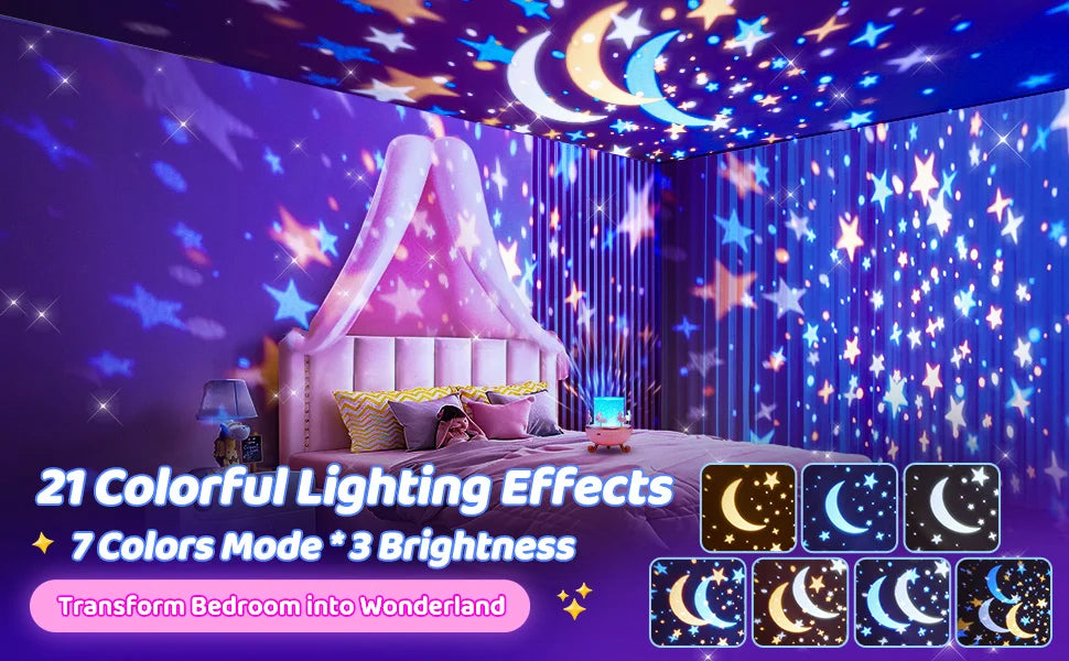 Night Light Projector for Kids – Create a Magical Space-Themed Atmosphere!