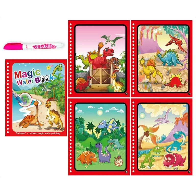 Magical Water Drawing Book – Mess-Free, Reusable Fun for Little Artists