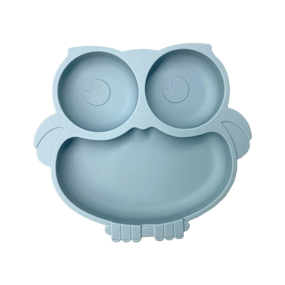 Smile-Face Suction Baby Plate – Non-Slip Silicone Toddler Bowl (BPA-Free) Mealtime just got mess-proof!