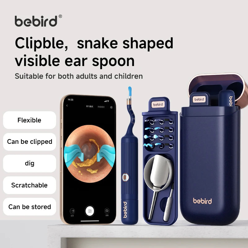 Bebird EarSight Plus I35R/R37R/D39R Visual Earpick Kit 2025 – The Ultimate All-in-One Ear Care Solution!