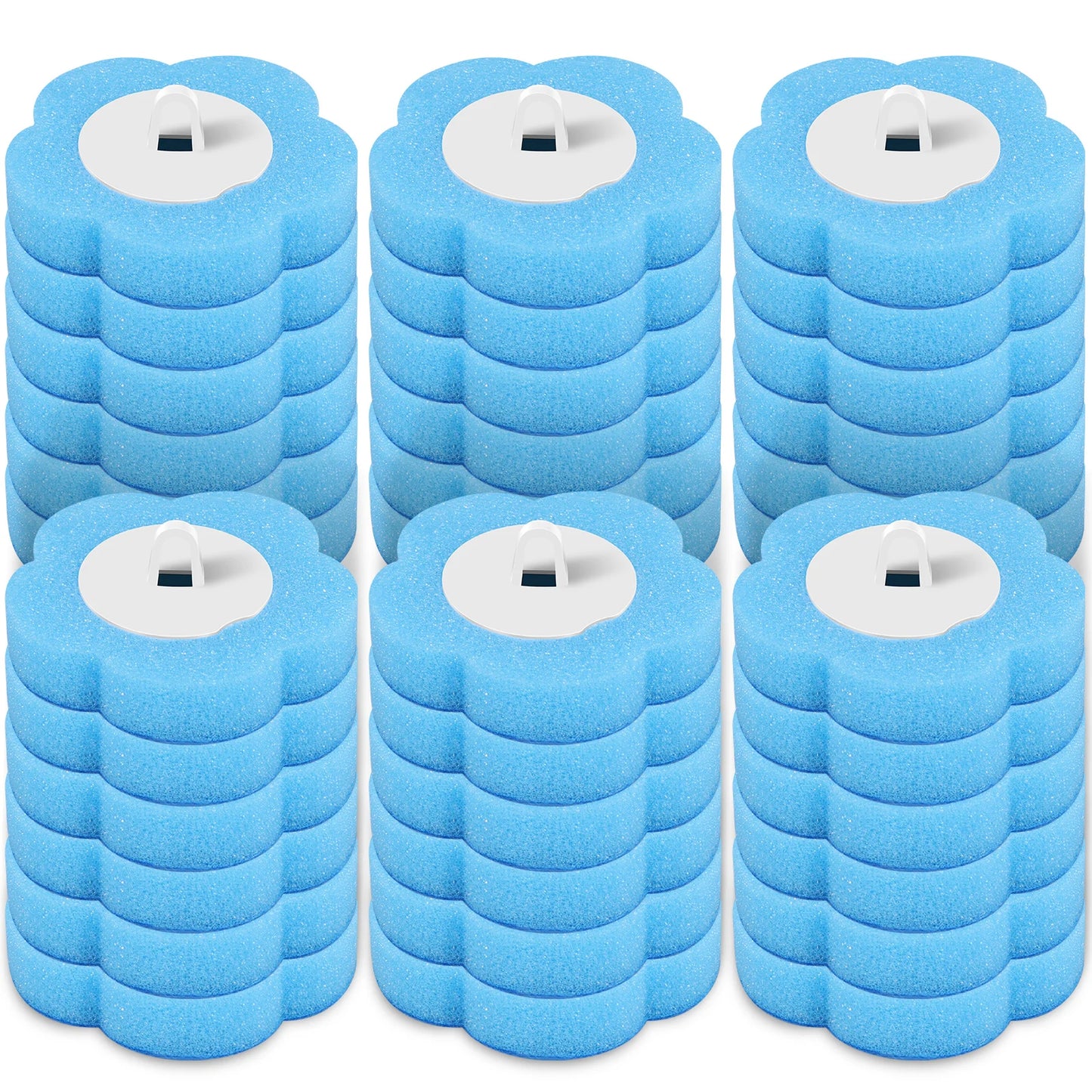 18/36 Pcs Toilet Brush Cleaning Kit with Long Handle – The Ultimate Bathroom Cleaning Solution!