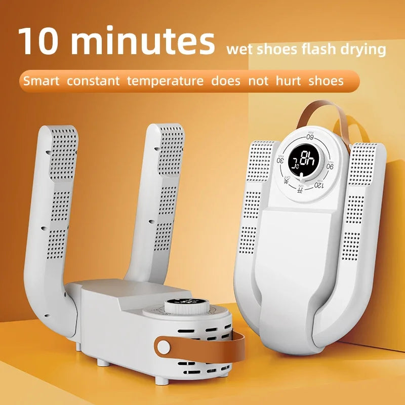 Intelligent Timer Shoe Dryer 2025– Quick Drying, Deodorizing, and Sterilizing for Fresh, Warm Shoes!