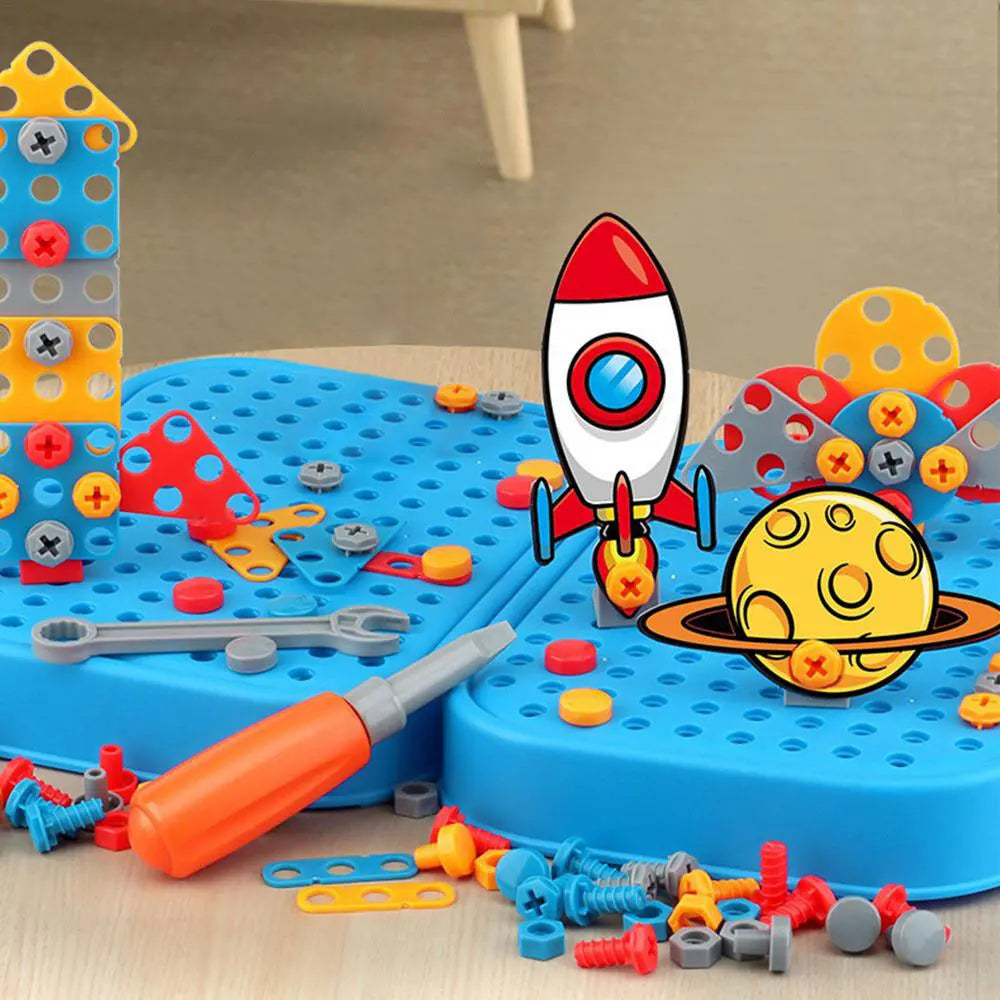 Pretend Play Toolbox 3D Puzzle – Build, Learn, and Play!