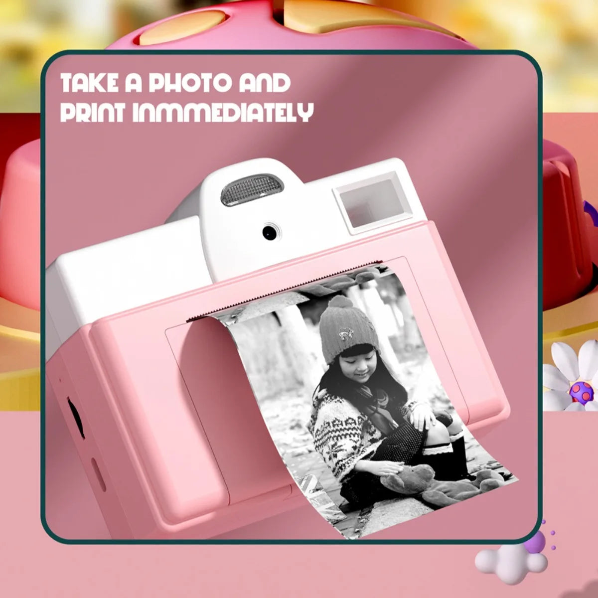 Instant Print Camera for Kids – Capture and Print Memories in an Instant!