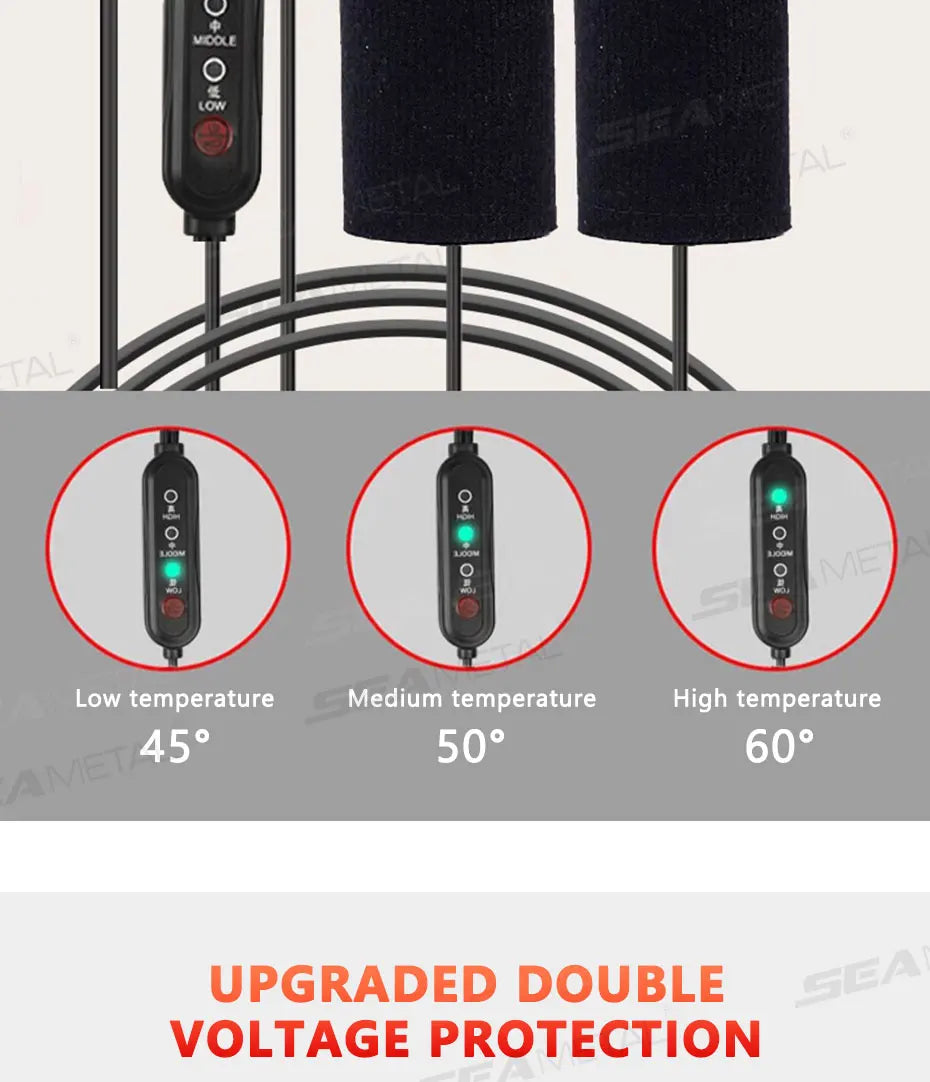 USB Motorcycle Handlebar Heater – Stay Warm and Comfortable on Winter Rides!