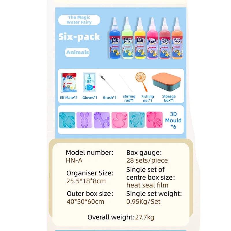 DIY Fairy Magic Water Elf Ocean Mold Kit – Create Your Own Magical Underwater World!