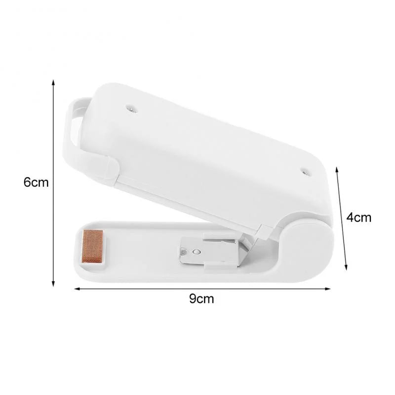 Mini Heat Sealer Machine – Portable Bag Closer for Food, Snacks & Storage (Battery/USB Powered)