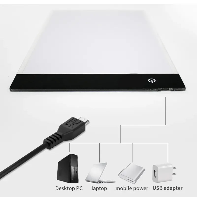 LED Drawing Copy Pad – Illuminate Your Child's Creativity!