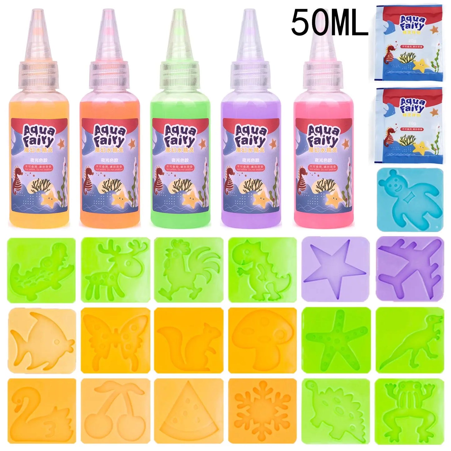 DIY Fairy Magic Water Elf Ocean Mold Kit – Create Your Own Magical Underwater World!