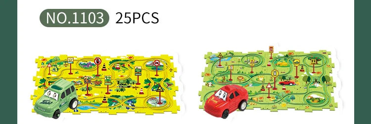 Children’s Puzzle Electric Railroad Speeder – Build, Play, and Explore!