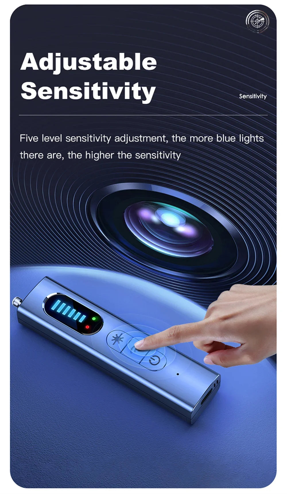 Hidden Camera Detector & Anti-Spy Scanner – Protect Your Privacy with Advanced Security Technology