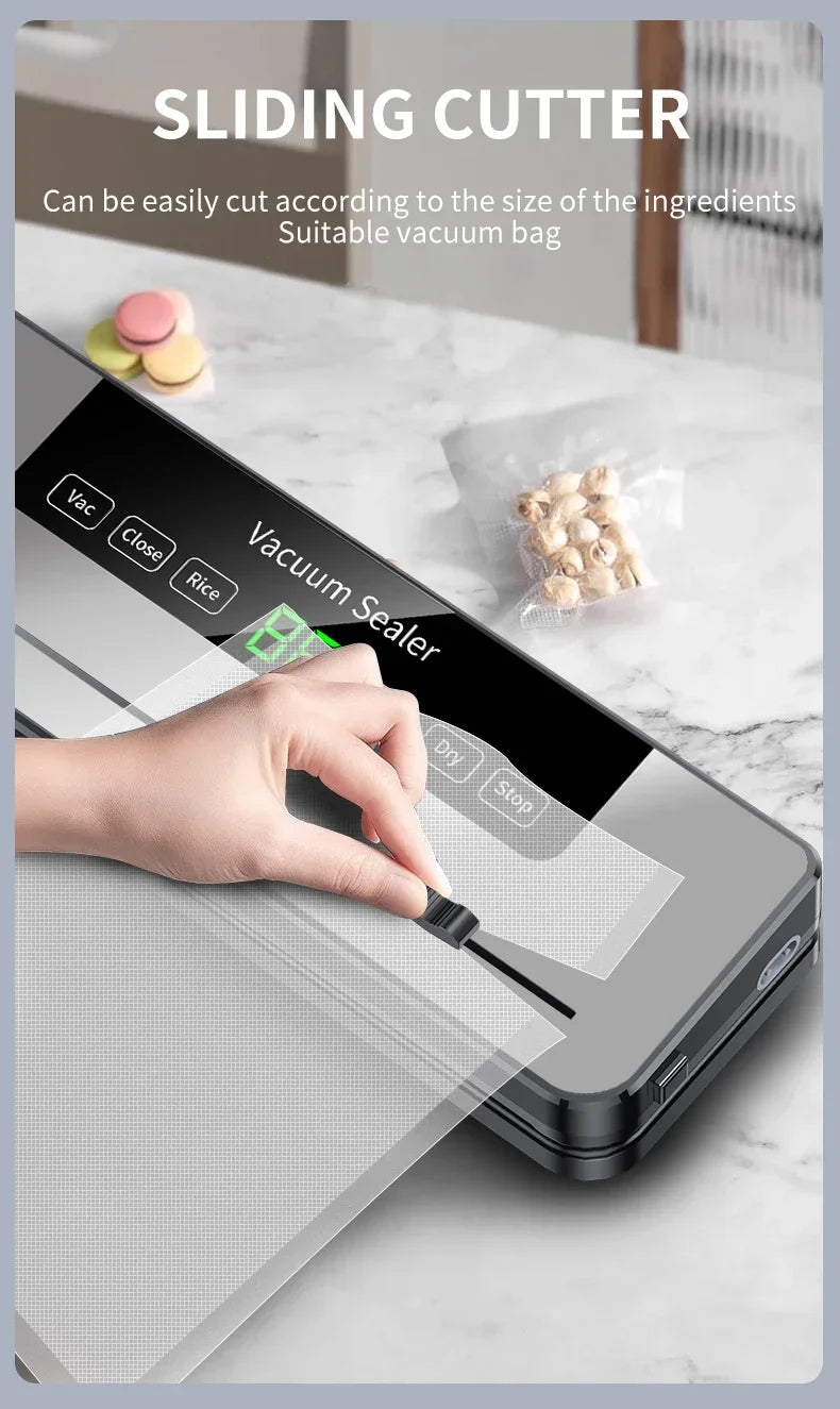 Electric Vacuum Sealer – Keep Food Fresh Longer!