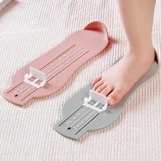 Baby Shoe Sizer & Foot Measurer – Accurate Toddler Shoe Size Gauge (0-24 Months)